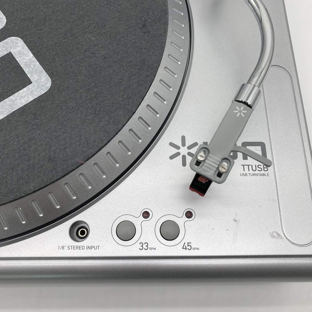 ION TTUSB USB Turntable Record Player RCA & USB Fully Tested