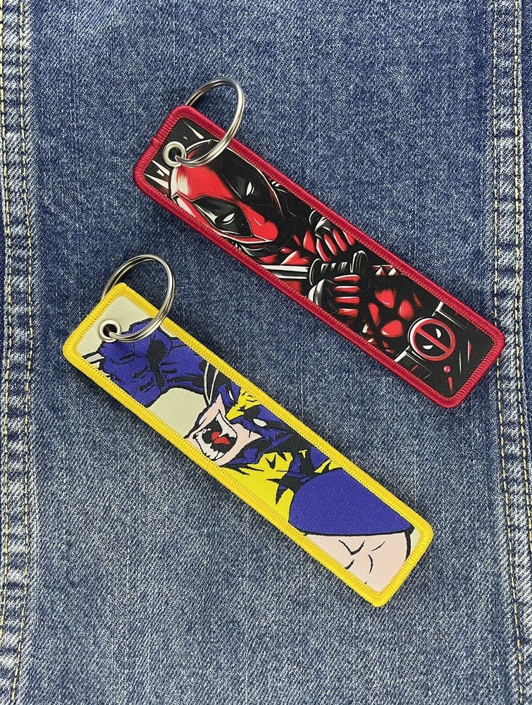 Wolverine & Deadpool 5 inch keychain Set