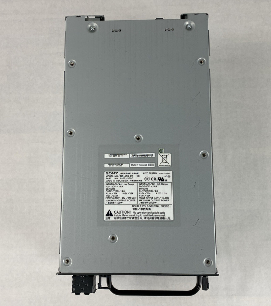 Cisco Sony APS-211 Power Supply Untested