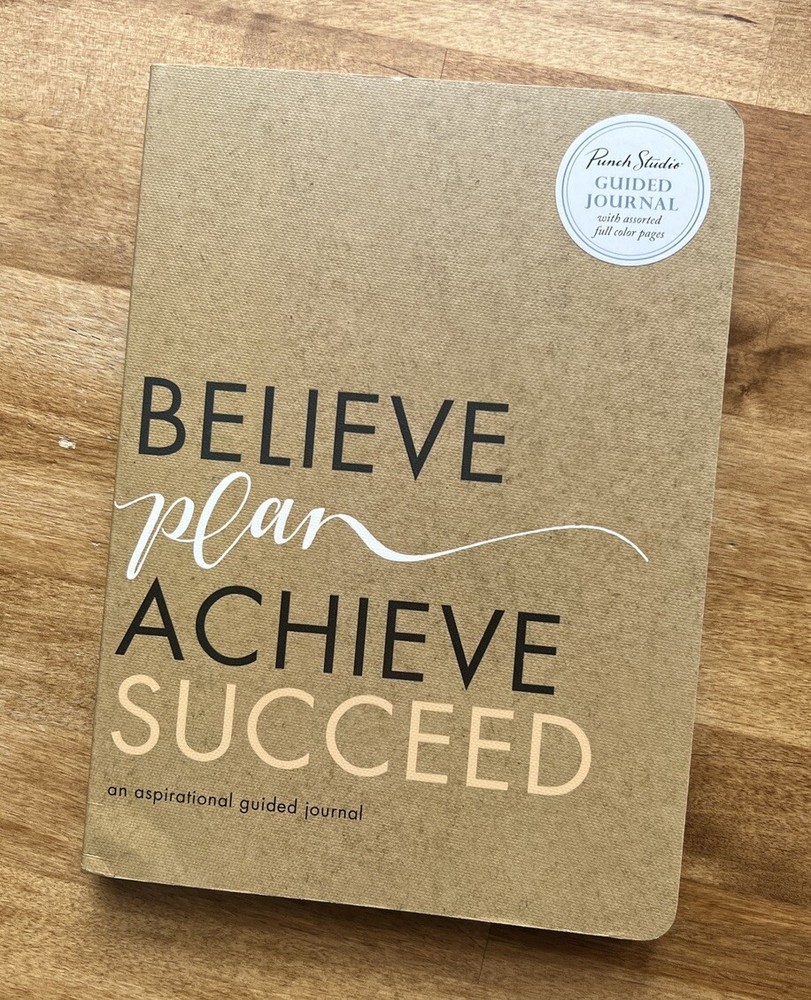 Punch Studio Guided Journal Undated Self Care Daily Reflection