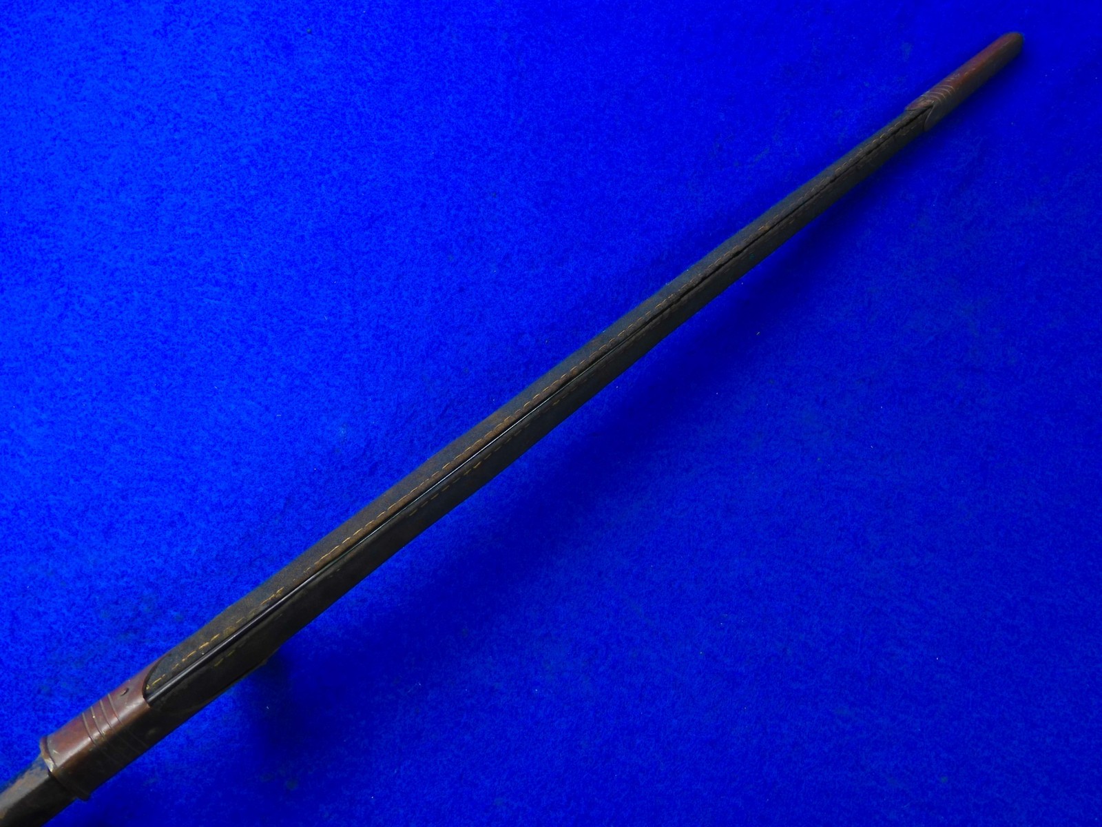 British English Antique WW1 Model 1876 Socket Bayonet w/ Scabbard c