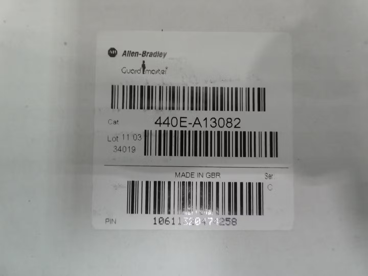 Allen Bradley 440E-A13082 Installation Kit