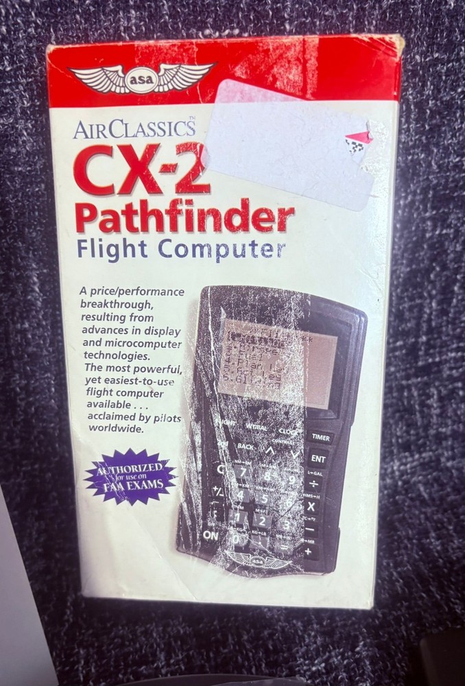 Vtg Air Classics ASA-CX2 Pathfinder Flight Planning Computer Original Packaging