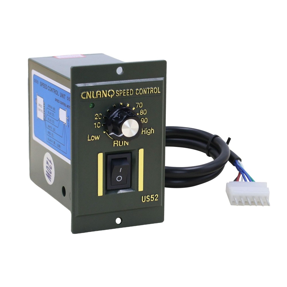 DC Motor Speed Controller 110V AC 120W Reversible Switch Regulator Regulator US