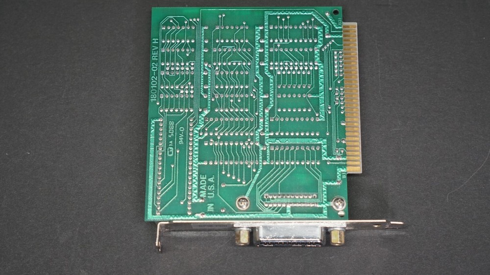 National Instruments GPIB-PC PN: 180100-02 GPIB ISA Interface Board REV H