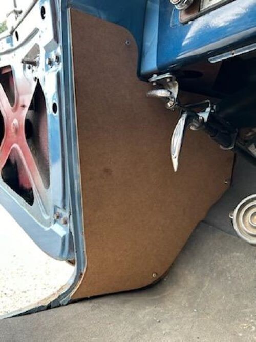 Complete Interior Panel Set fits Willys Overland Jeepster 48-51