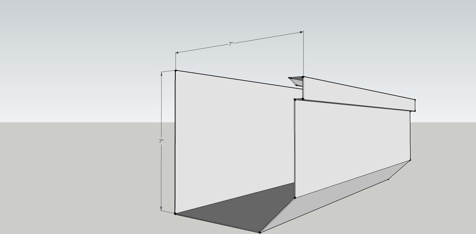 7 Inch Galvanized steel inside gutter hangers 16 Gauge 1 box of 100