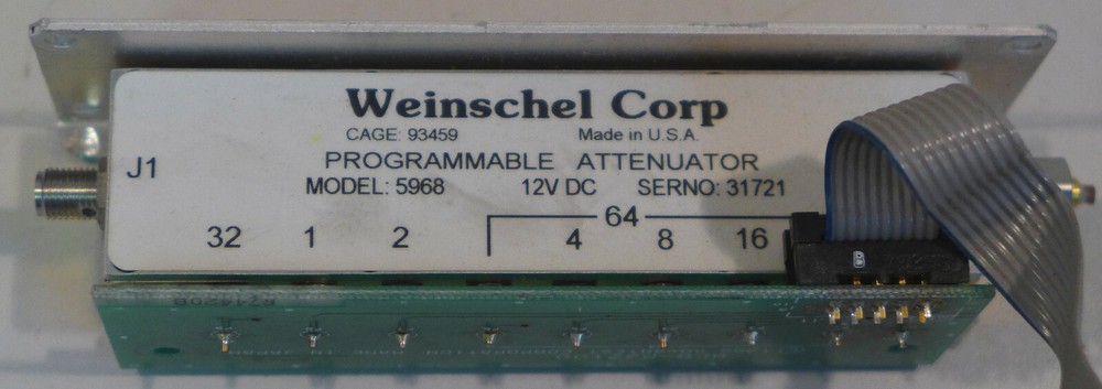 Weinschel 5968 Programmable Attenuator