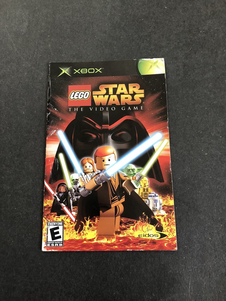 lego star wars xbox Manual Only