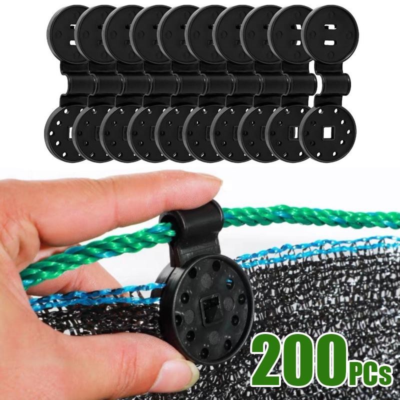 30~100 pcs Shade Cloth Clips & Grommets for Garden Net Mesh Sunblock Covers