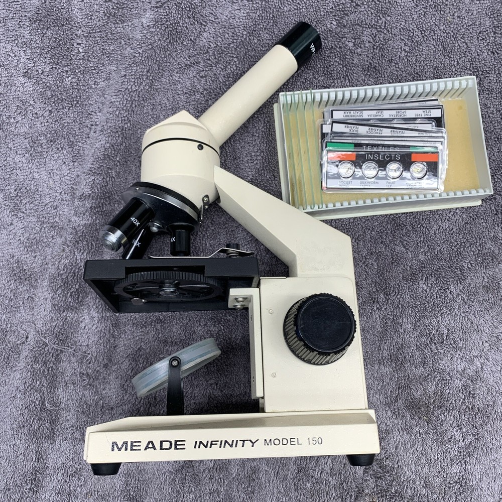 MEADE infinity Model 150 , Microscope, Hoby Science with Slide Set