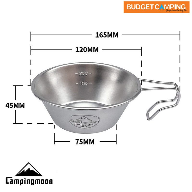 CampingMoon Multi Cup Stainless Steel