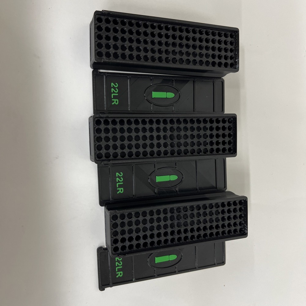 22LR Ammo Box 100rd Capacity (3 Pack)