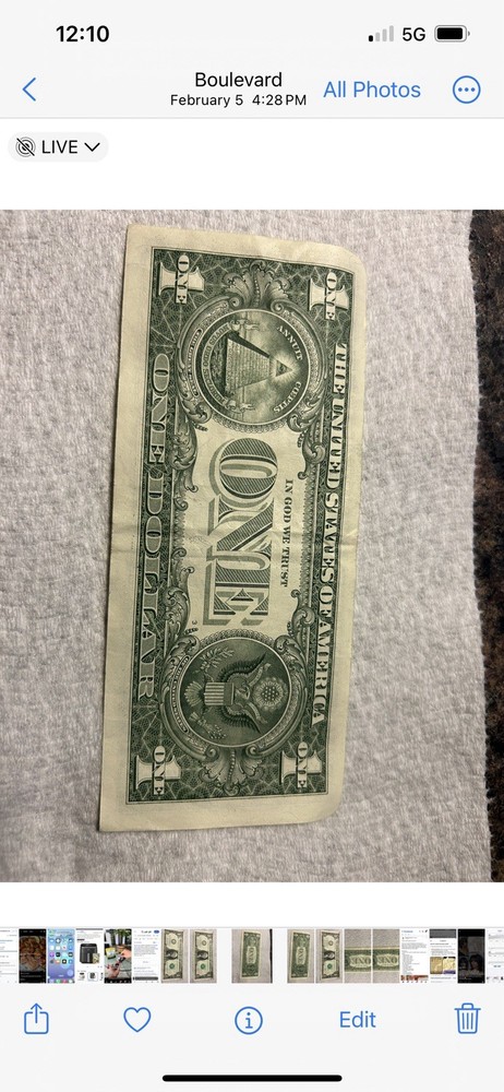 $1.00 Bill