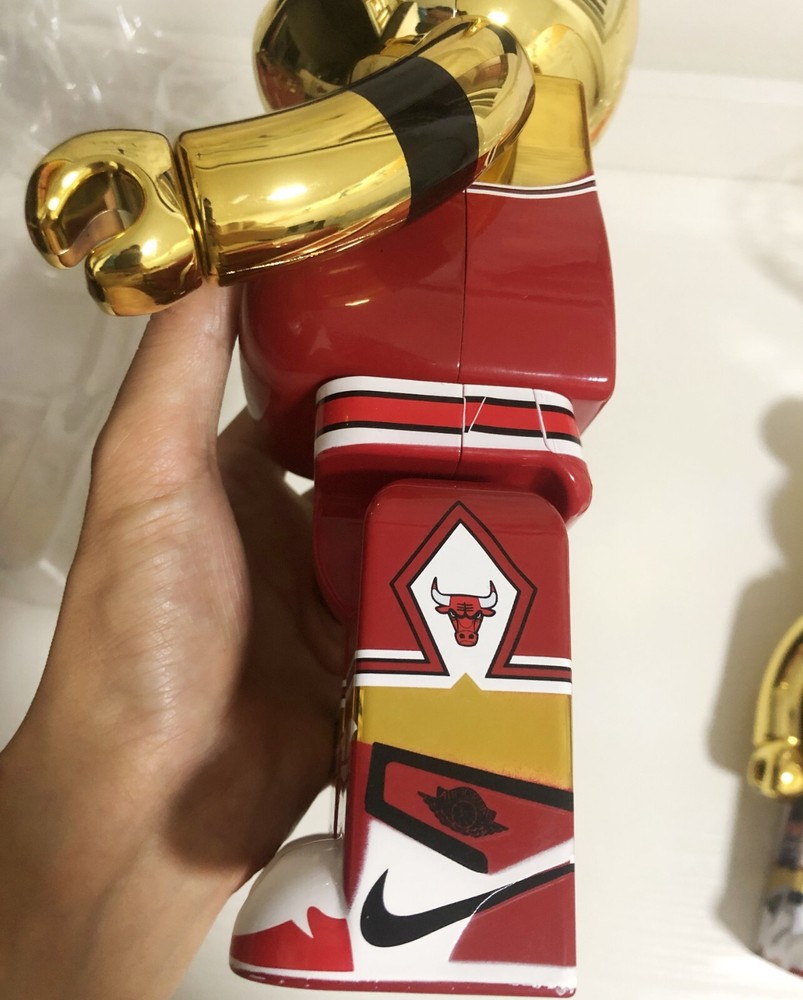 400% Bearbrick Michael Jordan Chicago No.23 Jersey Action Figure Deco Art Toy