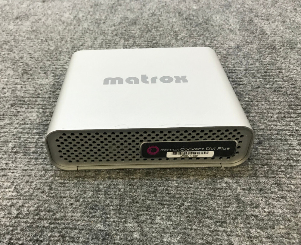Matrox DVI Plus HD-SDI Scan Converter