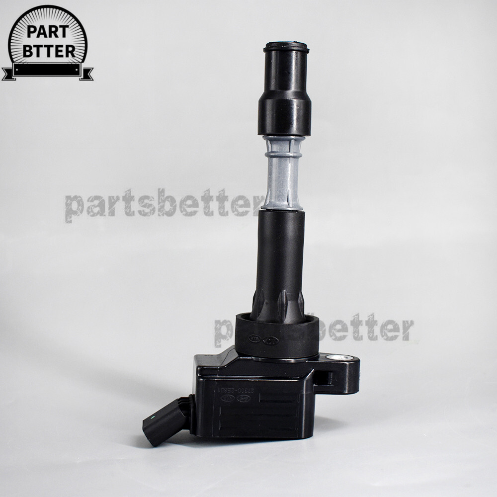 4X OEM UF816 Ignition Coil + NGK Spark Plug for 17-22 Kia Hyundai Elantra Sonata