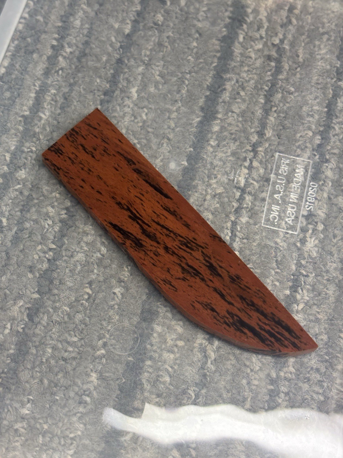 Brown Mahogany Obsidian Knife Blade Flint Knapping Preform Blank Napping