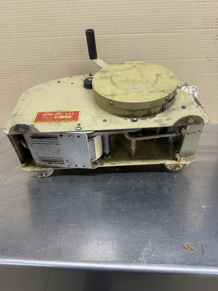 Better Pack Packages 333 Manual Water Activated Tape Machine Working Condition