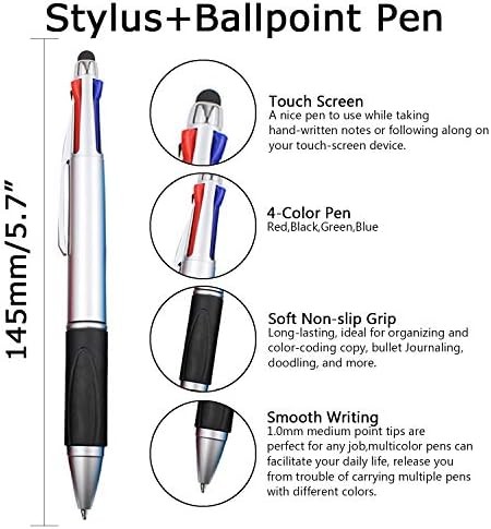 Stylus pen and ballpoint pen combo