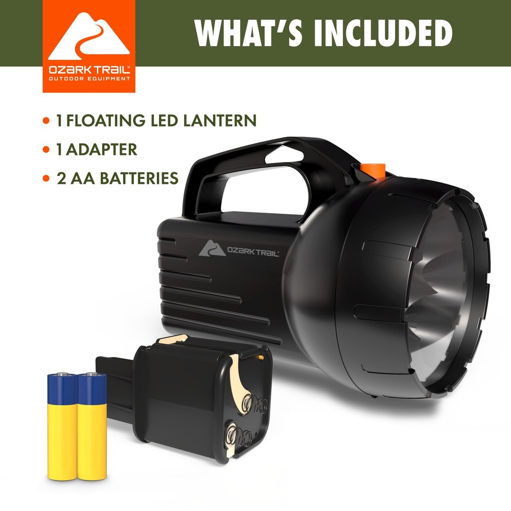 LED Floating Lantern Portable Camping Emergencies & Backyard Adventures 2 AA