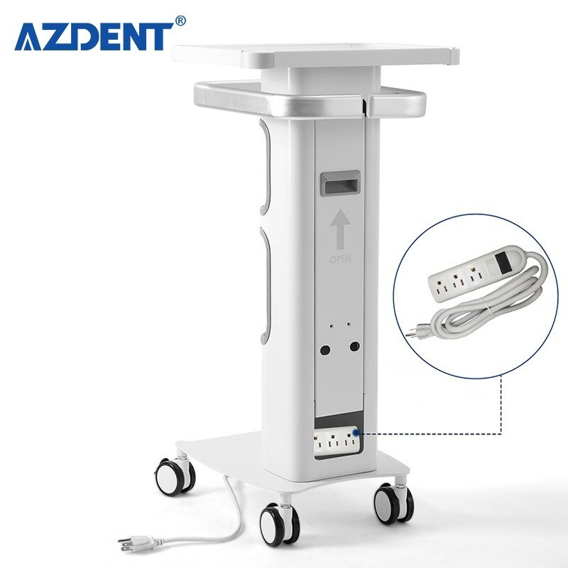 Dental Trolley Intraoral Scanner Cart Mobile Rolling Serving Cart 3 Layer Single
