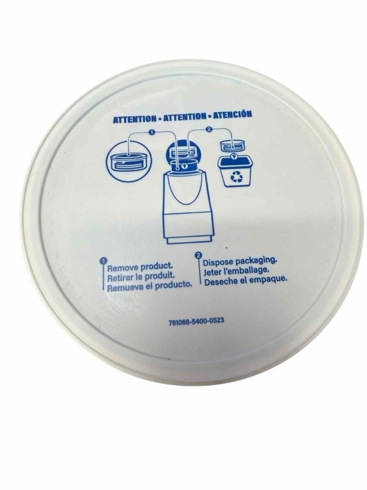 2 Pack Ecolab Solid Brilliance Concentrated Solid Rinse Additive 2.5lb 6125395