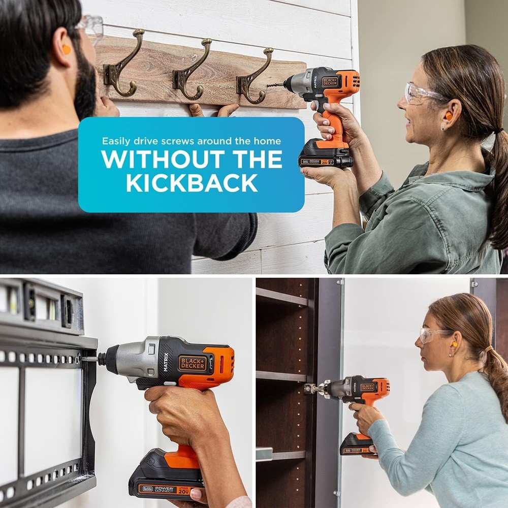 BLACK+DECKER MATRIX™ Impact Driver Attachment - BDCMTI
