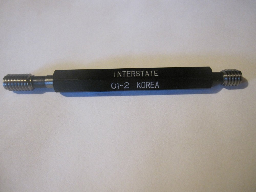 Interstate 5/16" 18 UNC-2B double end Go NOGO Plug Gauge