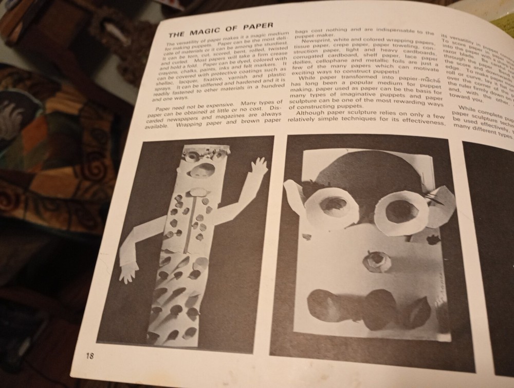 Puppet Making Through the Grades Grizella Hopper
