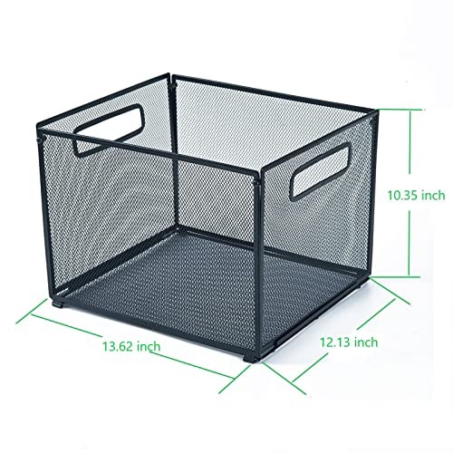 Letter Size Hanging Folder Organizer,Metal Mesh Hanging File Folder