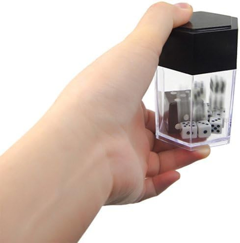 1Set Black Magic Explode Explosion Dice Easy Magic Tricks for Prop Novelty Funny