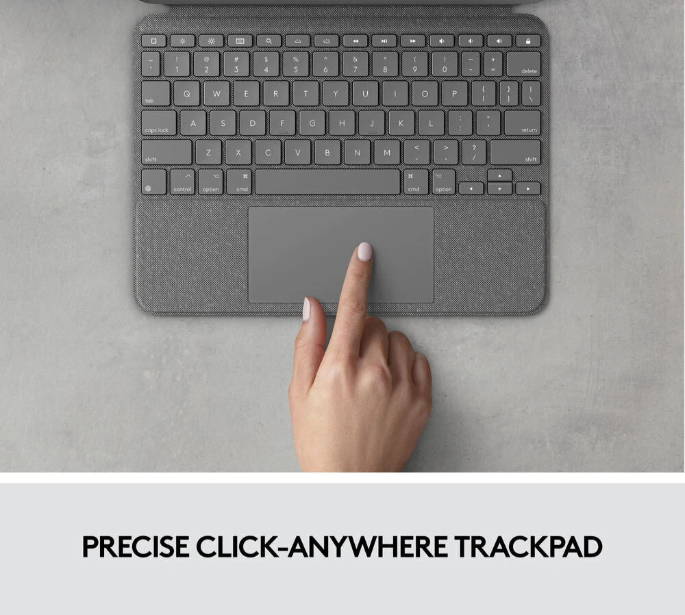 Logitech Combo Touch Backlit Keyboard for iPad, iPad AIR & iPad Pro Models