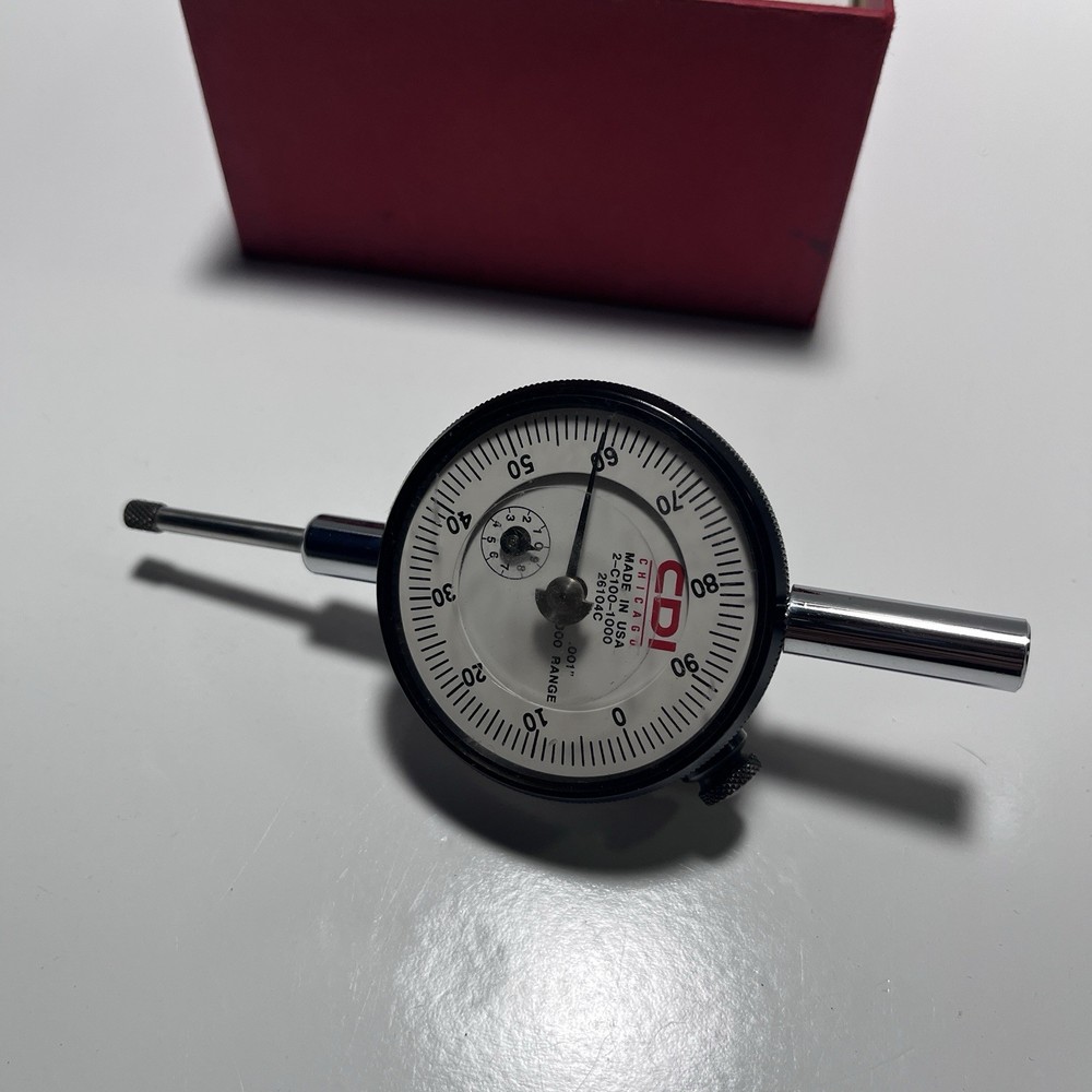 CDI DIAL INDICATOR 0.001 2-C100-1000 MACHINIST TOOLS
