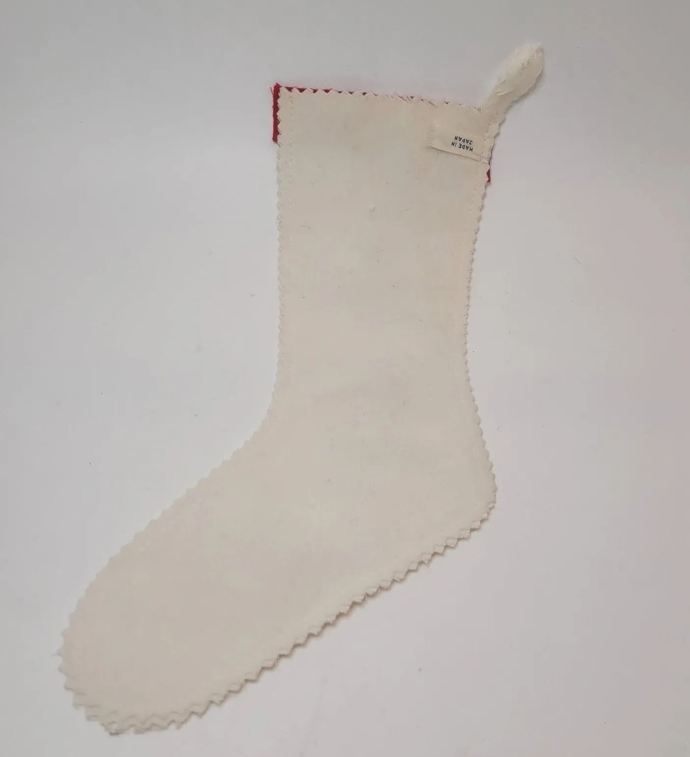 Vtg Felt Christmas Stockings Set Of 2 Toy Soldier & Angels Naive Style Japan?