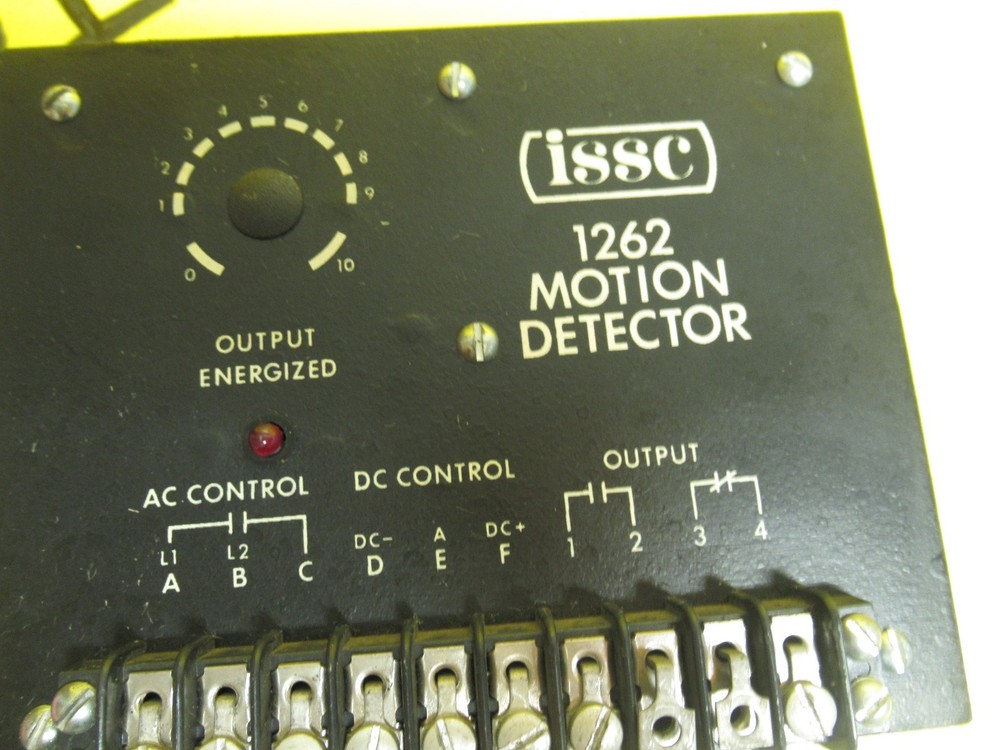 ISSA MOTION DETECTOR 1262 115Vac 10A A AMP
