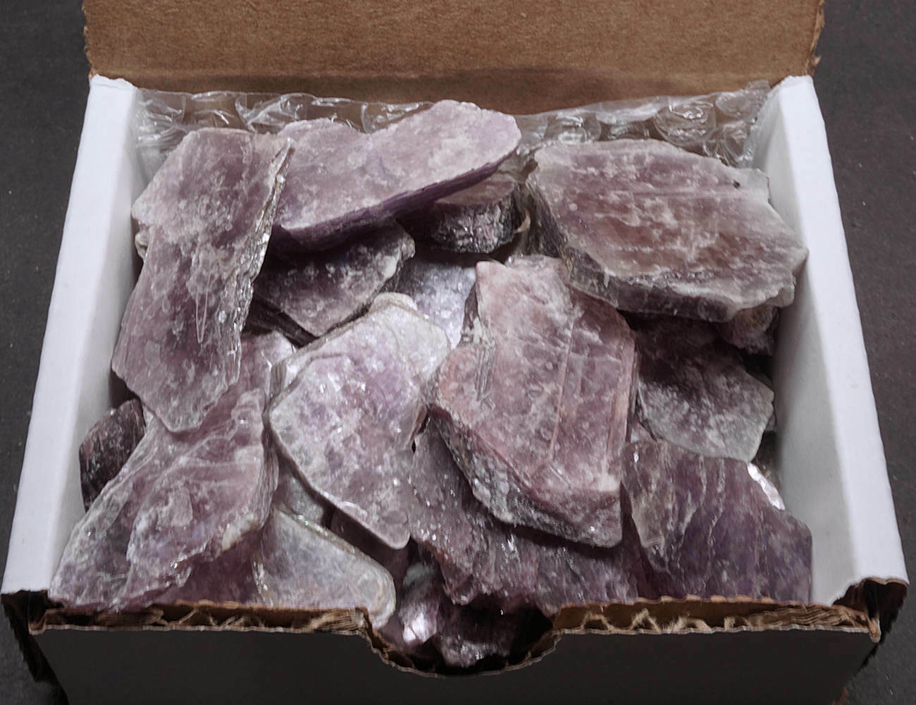 Lepidolite Collection 1/2 LB Layered Lavender Lithium Mica Crystals