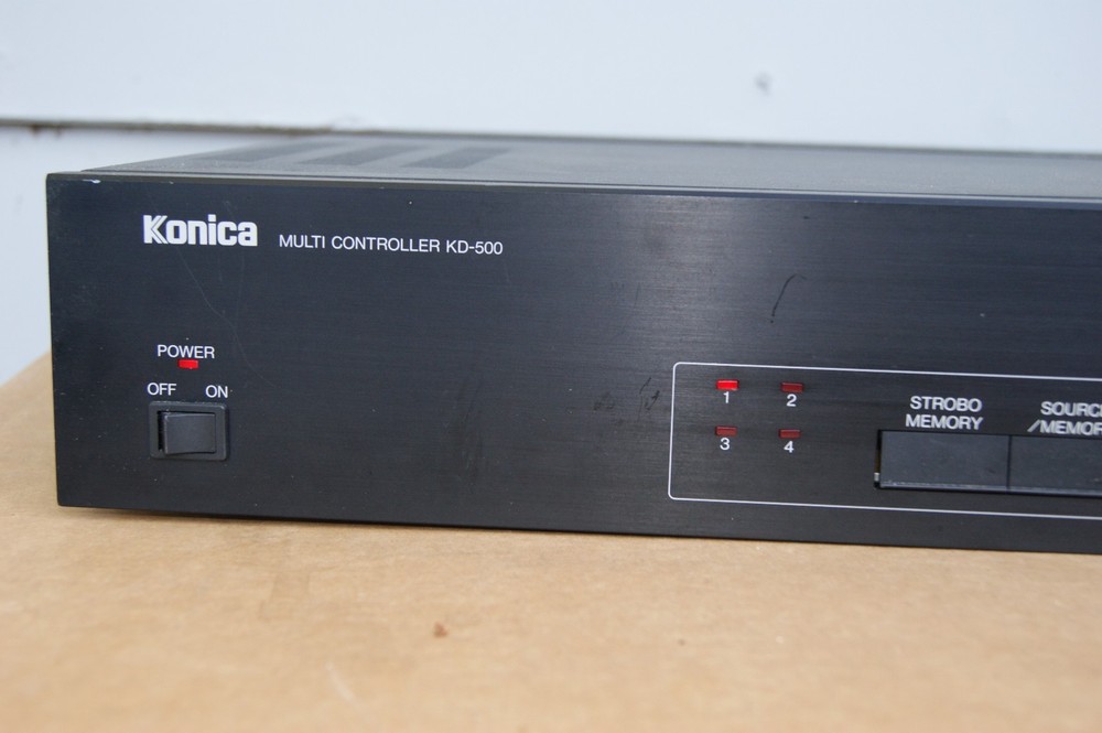 KONICA KD-500 Multi Controller Japan nice USED color select Video In / Out