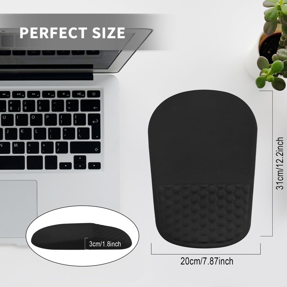 Ergonomic Mouse Pad with Wrist Support, Comfortable Memory Foam Mousepad with...