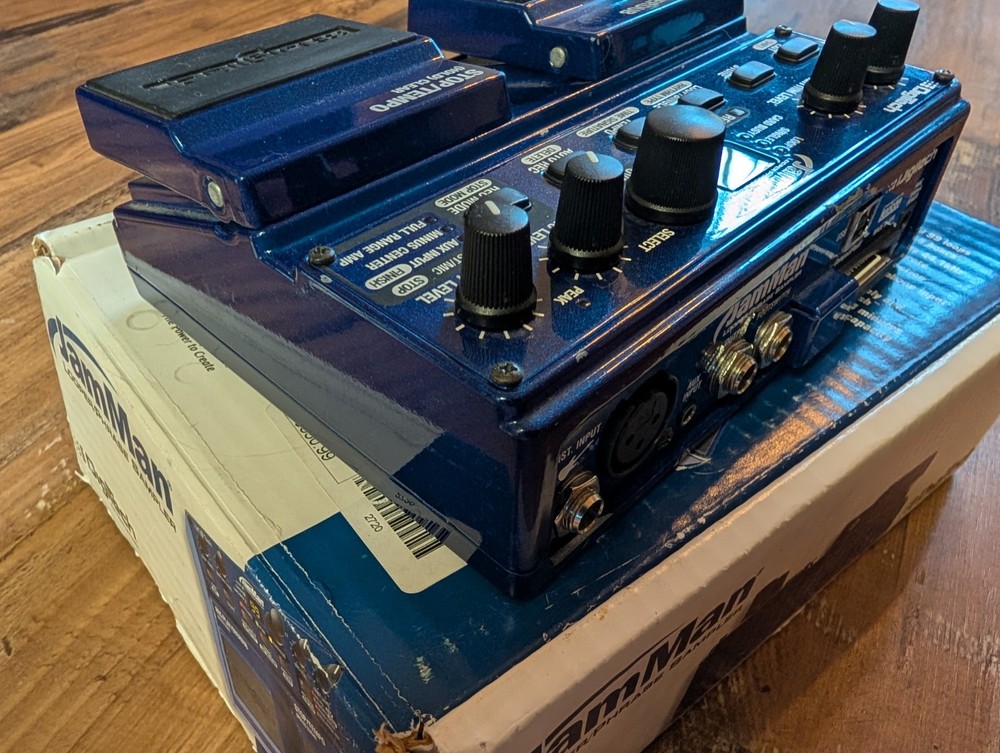 DigiTech JML JamMan Looper Guitar Effects Pedal With Original Box And PSU