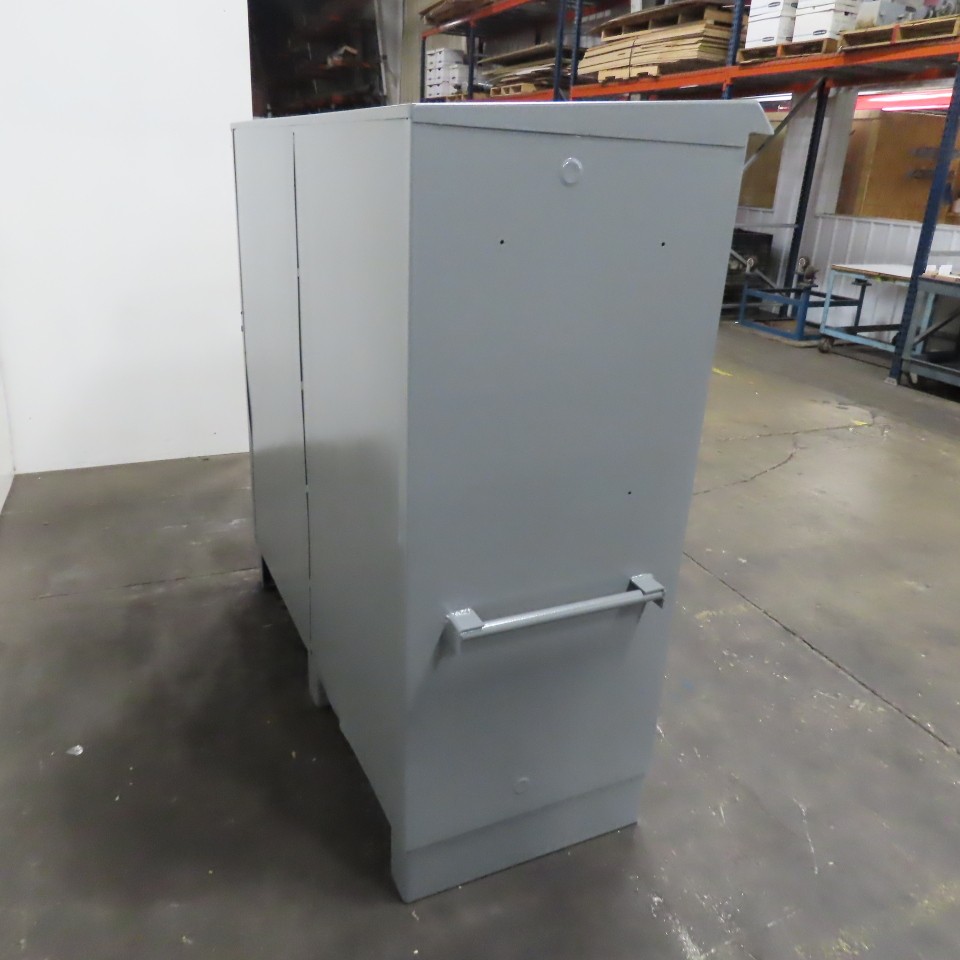 Durham 60" x 24" x 60" Steel Job Site Industrial Storage Cabinet 3 Fixed Shelf