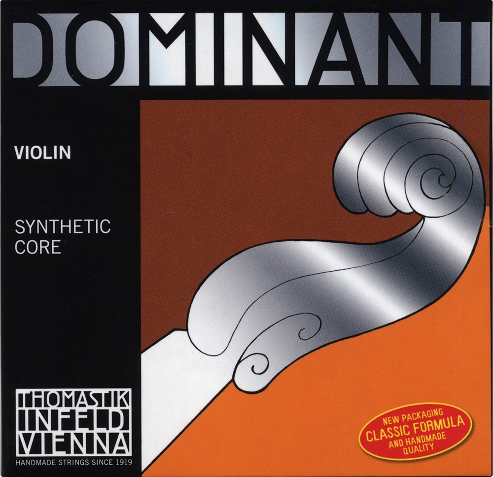 Thomastik Dominant 3/4 Size Violin Strings 3/4 Wound E String, Ball End