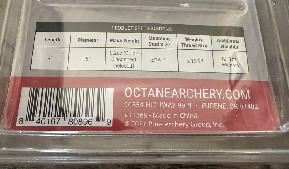 Octane QDS Stabilizer Kit