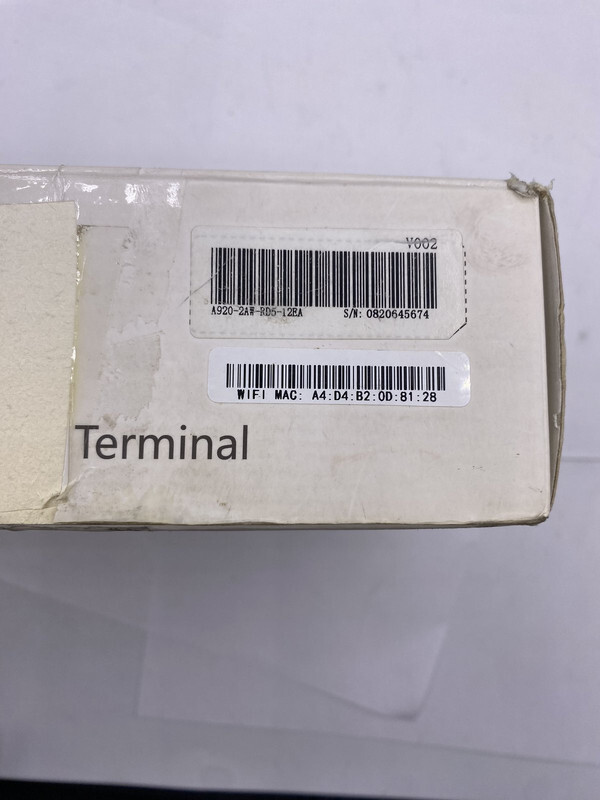 OPAX A920 SMART MOBILE TABLET TERMINAL