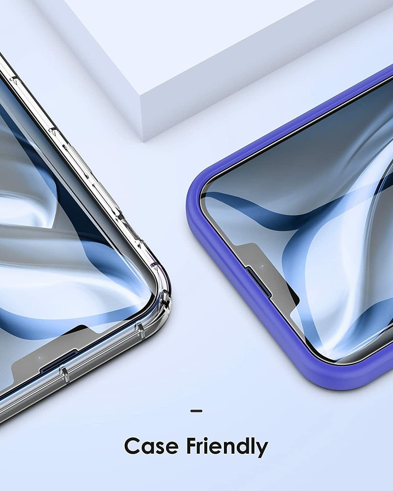 For iPhone 13 Pro Max/Pro/13 Mini Tempered Glass Screen Protector Film Coverage