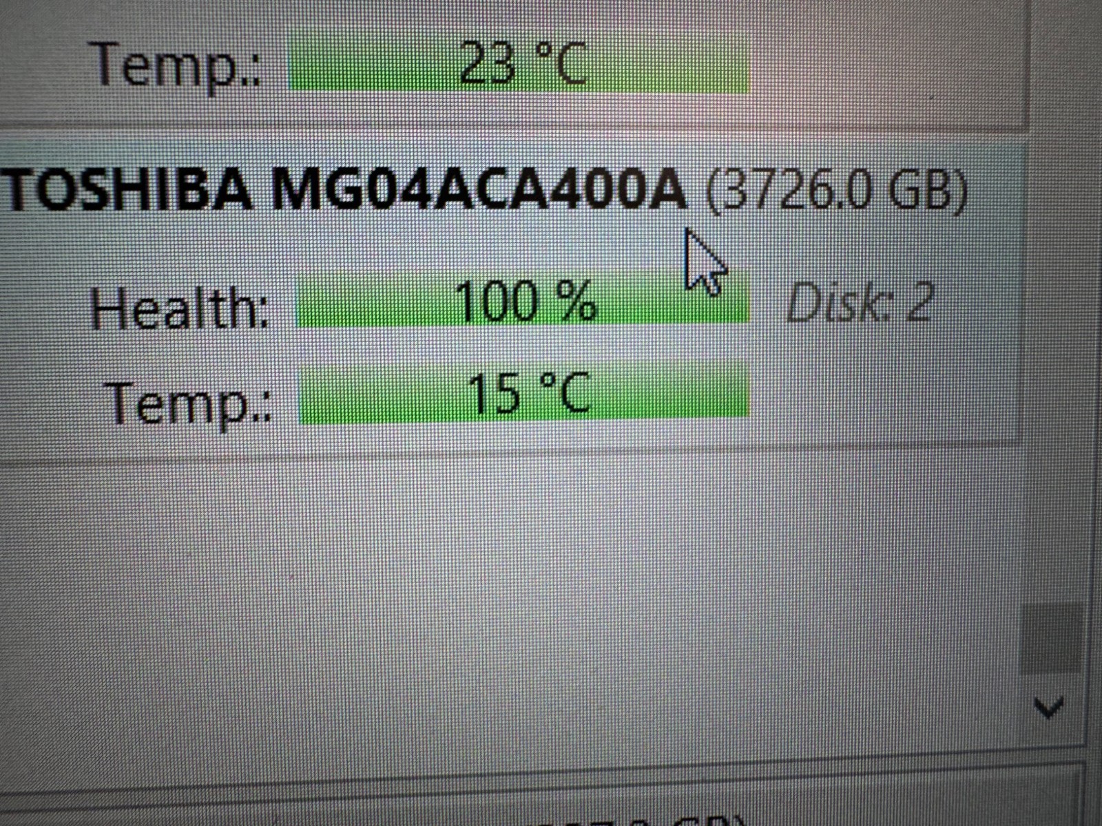 Toshiba MG04ACA400A HDEPR21GEA51 FP2A REV. A1 4TB 4000gb 3.5" SATA Hard Drive HD