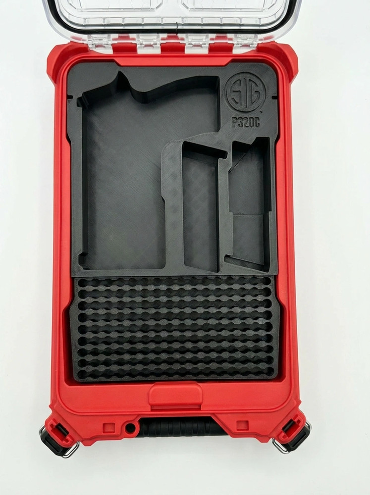 Sig Sauer P320 Compact Milwaukee PACKOUT Low Profile Bin (Insert Only)