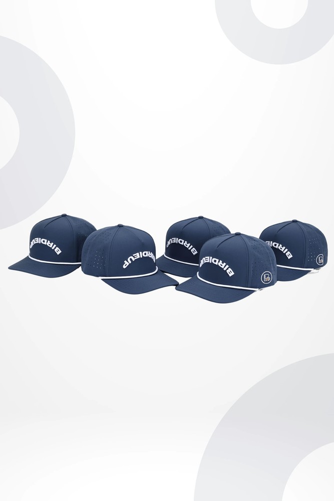 BIRDIEUP Rope Snapback - Navy
