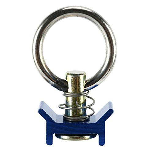 Single Stud L-Track Fitting with Round Ring 10 Pack