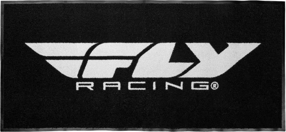 Floor Rug Black/White 73"X33"